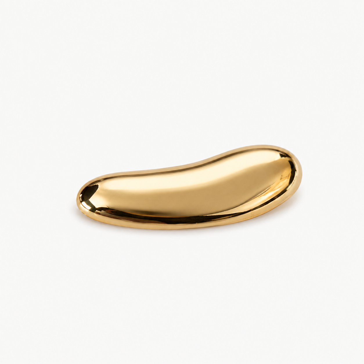 Abstract Oval Brooch