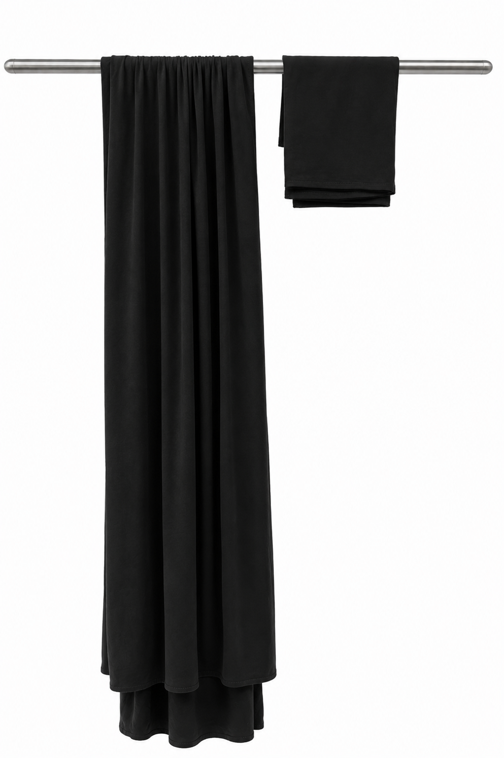 BLACK— Bamboo Jersey Set